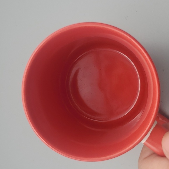 Red and Green Thanksgiving Vintage  Truck  Ceramic Mug 15 oz - Picture 4 of 5
